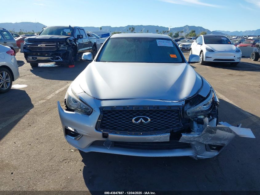 2020 Infiniti Q50 Luxe VIN: JN1EV7AP6LM201655 Lot: 43847687