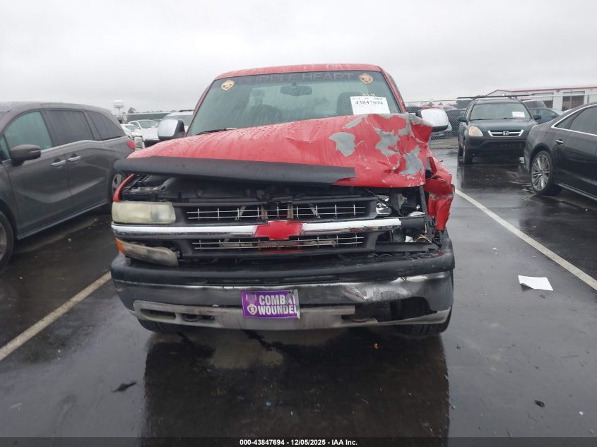 2000 Chevrolet Silverado 1500 Ls VIN: 1GCEK19T6YE124436 Lot: 43847694