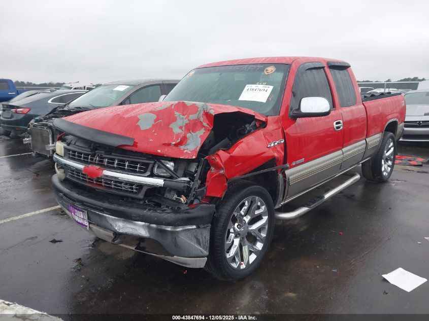 2000 Chevrolet Silverado 1500 Ls VIN: 1GCEK19T6YE124436 Lot: 43847694