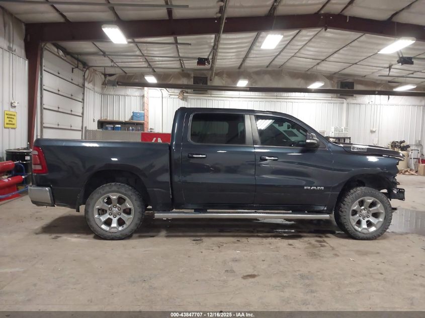 2019 Ram 1500 Big Horn/Lone Star 4X4 5'7 Box VIN: 1C6SRFFT7KN578581 Lot: 43847707