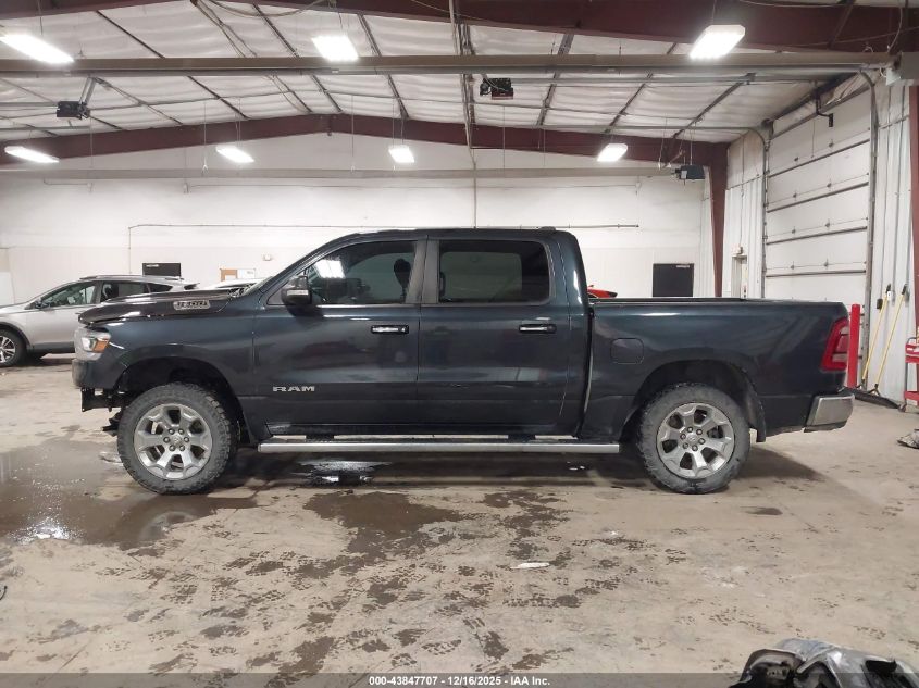 2019 Ram 1500 Big Horn/Lone Star 4X4 5'7 Box VIN: 1C6SRFFT7KN578581 Lot: 43847707