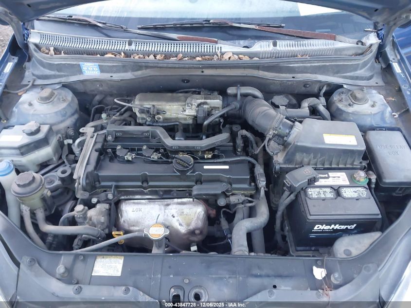 2006 Hyundai Accent Gls VIN: KMHCN46CX6U033737 Lot: 43847728