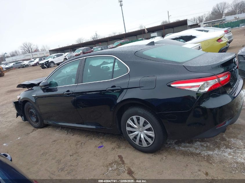 2019 Toyota Camry Hybrid Le VIN: 4T1B31HK8KU006177 Lot: 43847741