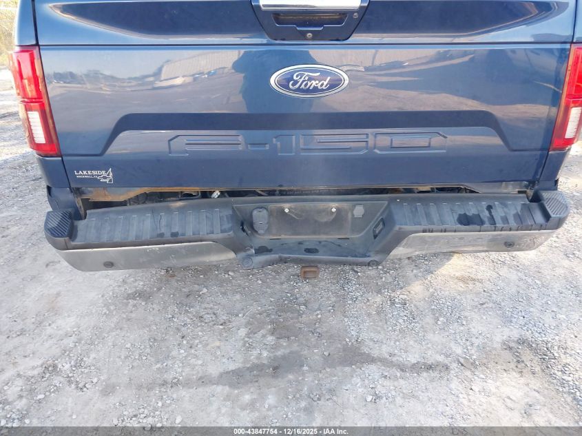 2018 Ford F-150 Lariat VIN: 1FTEW1E56JKF25875 Lot: 43847754