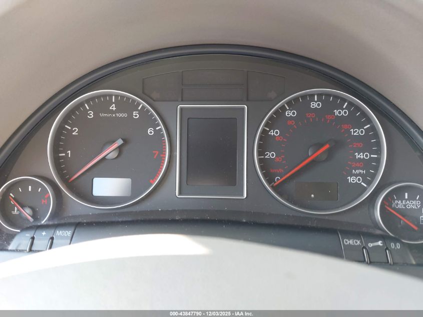 2004 Audi A4 1.8T VIN: WAULC68E54A244070 Lot: 43847790