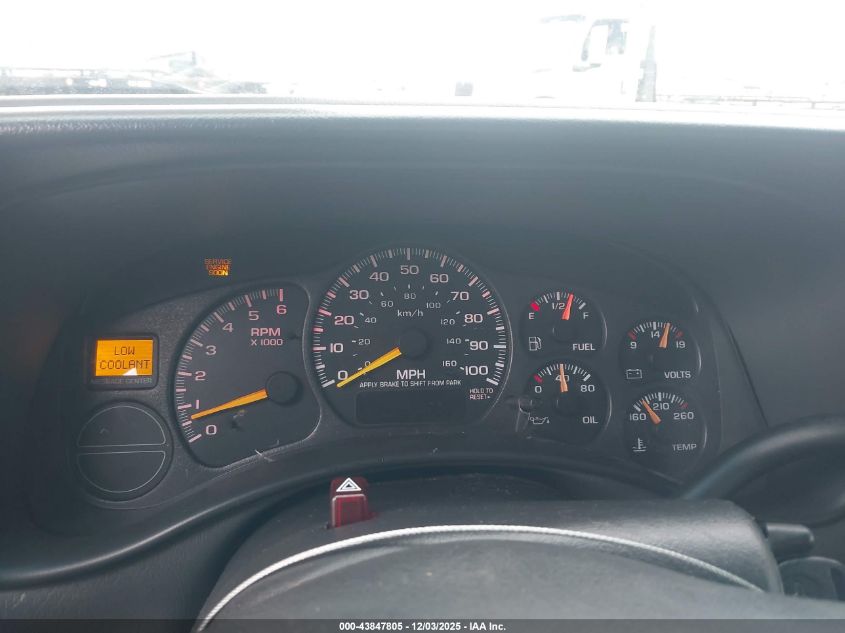 2001 Chevrolet Silverado 1500 Ls VIN: 1GCEK19T61E120702 Lot: 43847805