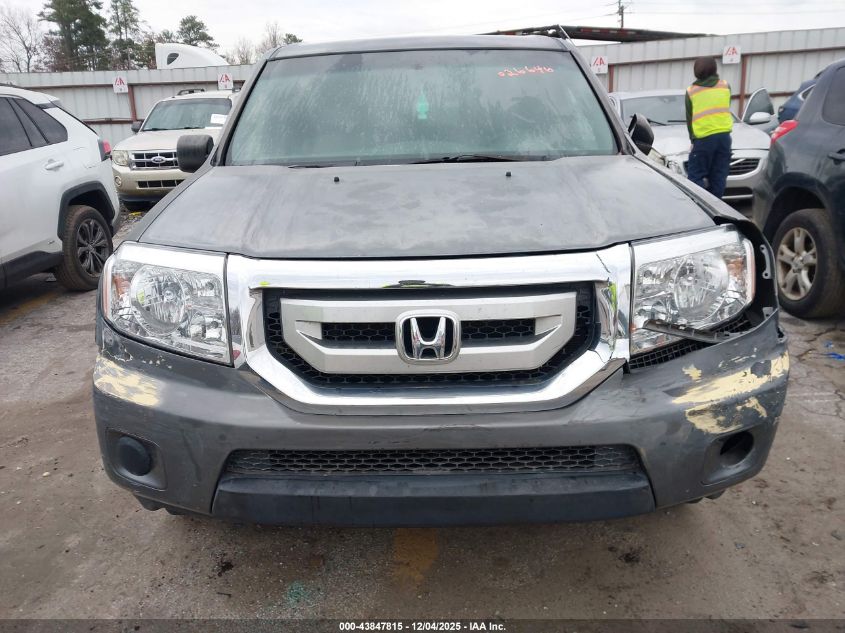 2009 Honda Pilot Lx VIN: 5FNYF38219B026646 Lot: 43847815
