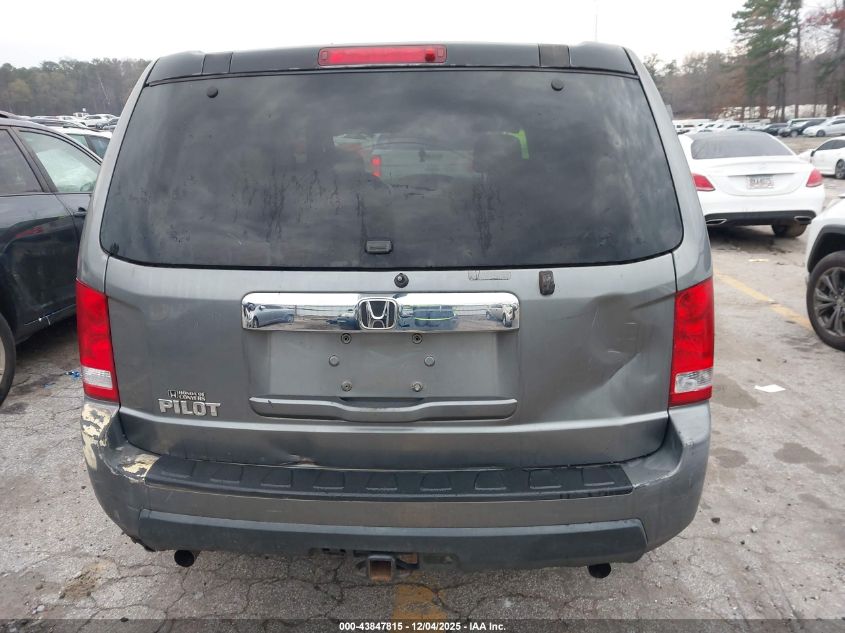 2009 Honda Pilot Lx VIN: 5FNYF38219B026646 Lot: 43847815