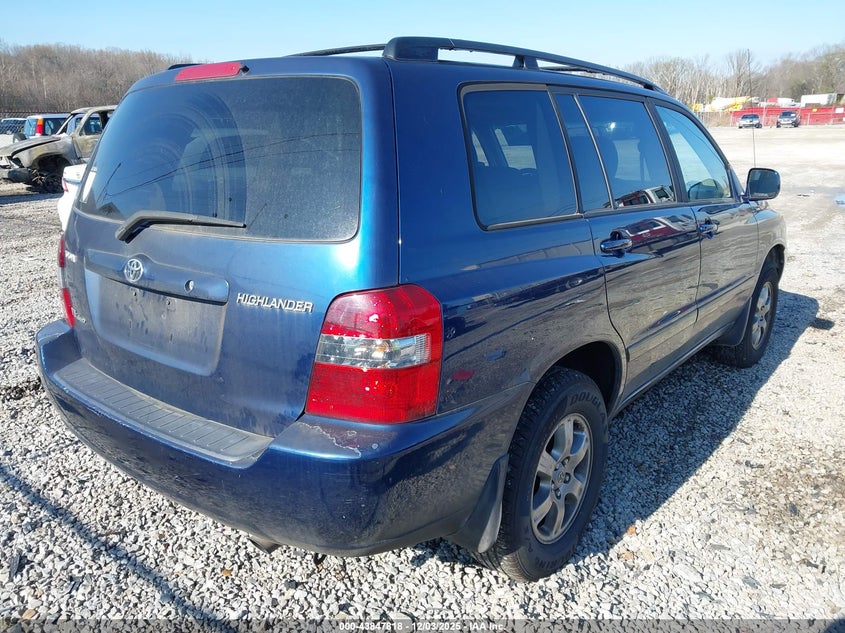 JTEEP21A550104961 2005 TOYOTA HIGHLANDER photo no. 4