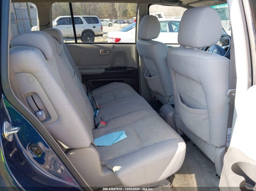 2005 Toyota Highlander V6 VIN: JTEEP21A550104961 Lot: 43847818