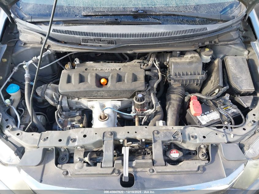 2012 Honda Civic Ex-L VIN: 2HGFB2F93CH315611 Lot: 43847820