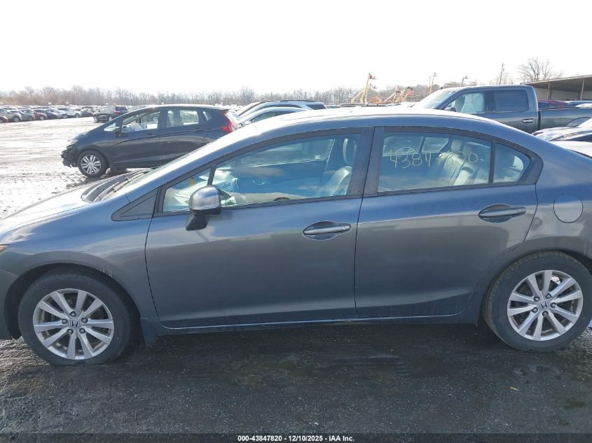 2012 Honda Civic Ex-L VIN: 2HGFB2F93CH315611 Lot: 43847820