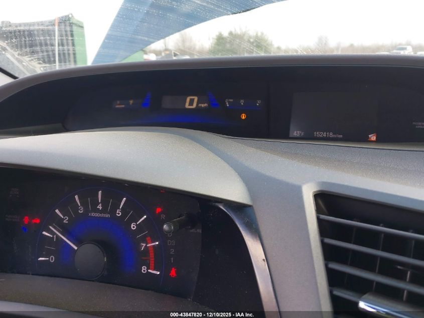 2012 Honda Civic Ex-L VIN: 2HGFB2F93CH315611 Lot: 43847820