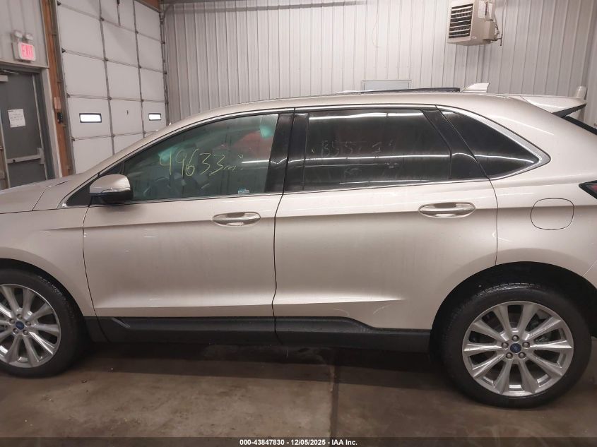 2017 Ford Edge Titanium VIN: 2FMPK4K86HBB55676 Lot: 43847830