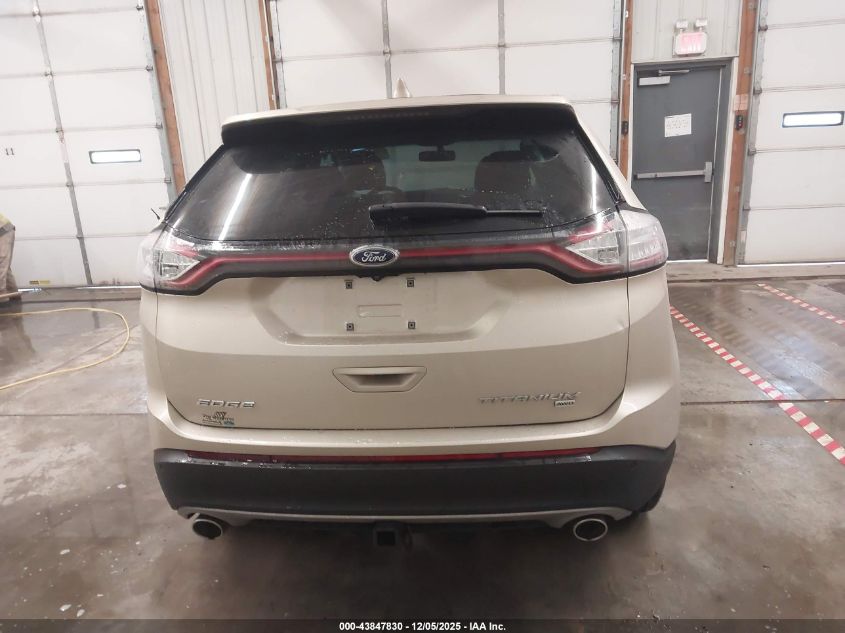 2017 Ford Edge Titanium VIN: 2FMPK4K86HBB55676 Lot: 43847830