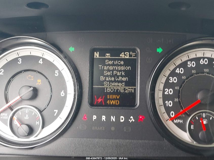 2017 Ram 1500 Express 4X4 6'4 Box VIN: 1C6RR7FT0HS539572 Lot: 43847872