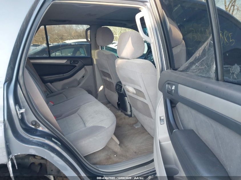 2005 Toyota 4Runner Sr5 V6 VIN: JTEZU14R350054180 Lot: 43847885