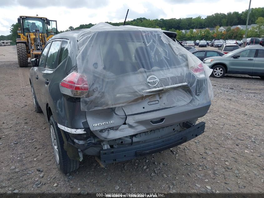 2016 Nissan Rogue S VIN: JN8AT2MT9GW014325 Lot: 43847916