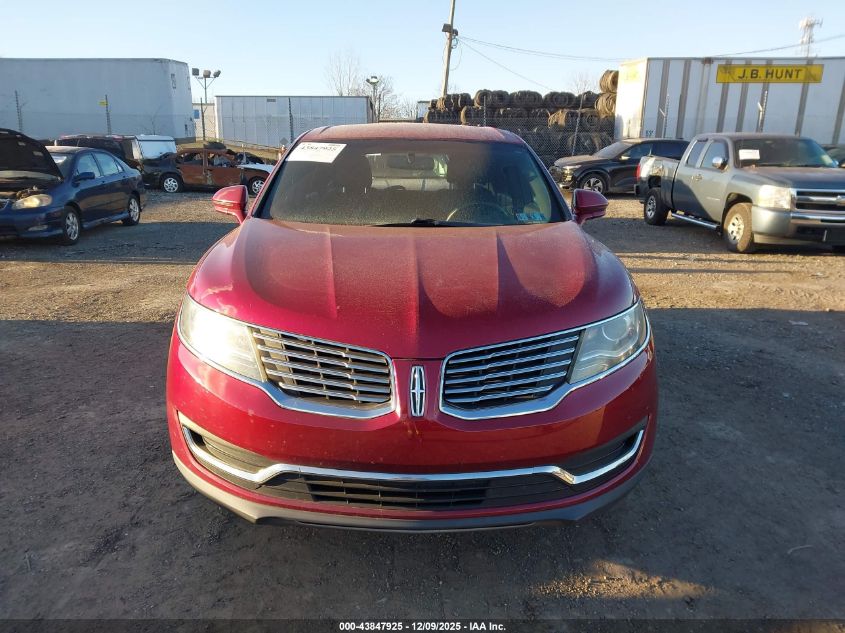 2018 Lincoln Mkx Premiere VIN: 2LMPJ8JR9JBL38018 Lot: 43847925