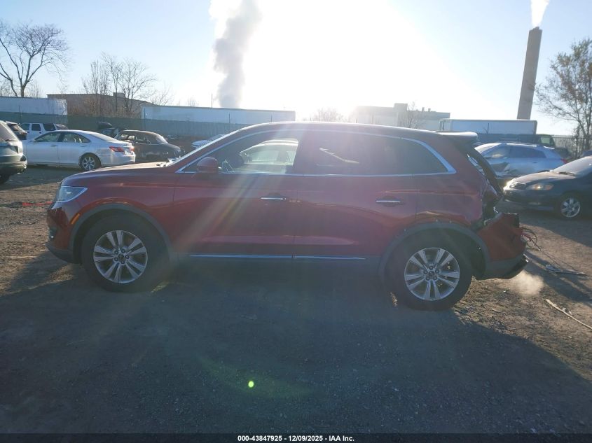 2018 Lincoln Mkx Premiere VIN: 2LMPJ8JR9JBL38018 Lot: 43847925