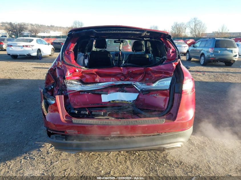 2018 Lincoln Mkx Premiere VIN: 2LMPJ8JR9JBL38018 Lot: 43847925