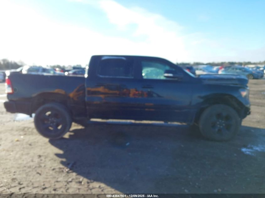 2019 Ram 1500 Big Horn/Lone Star 4X4 5'7 Box VIN: 1C6SRFFT4KN687547 Lot: 43847931