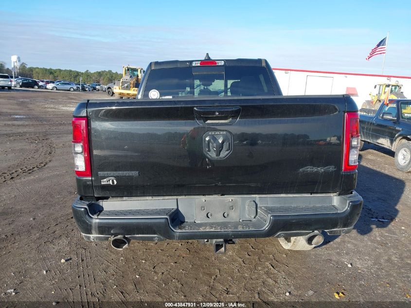 2019 Ram 1500 Big Horn/Lone Star 4X4 5'7 Box VIN: 1C6SRFFT4KN687547 Lot: 43847931