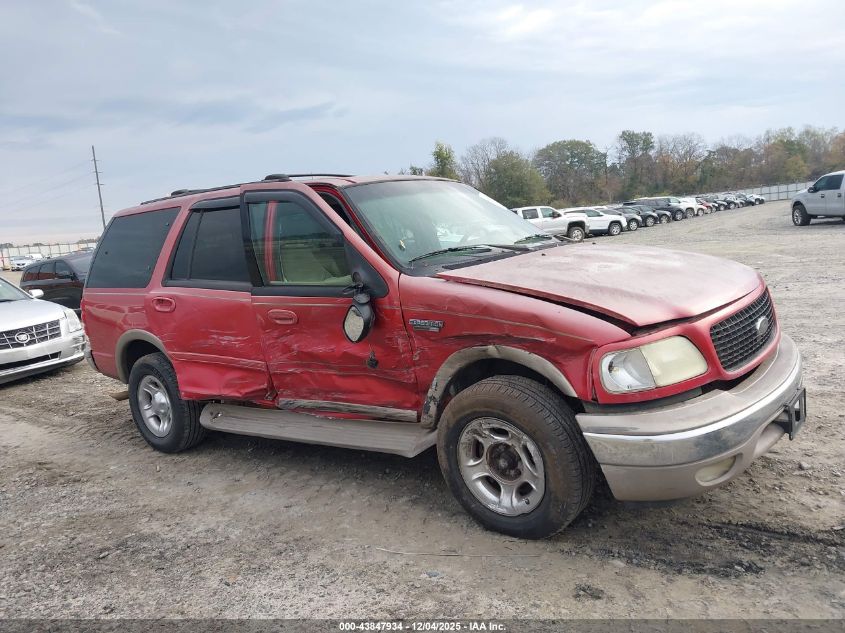 2002 Ford Expedition Eddie Bauer VIN: 1FMRU17W92LA99362 Lot: 43847934