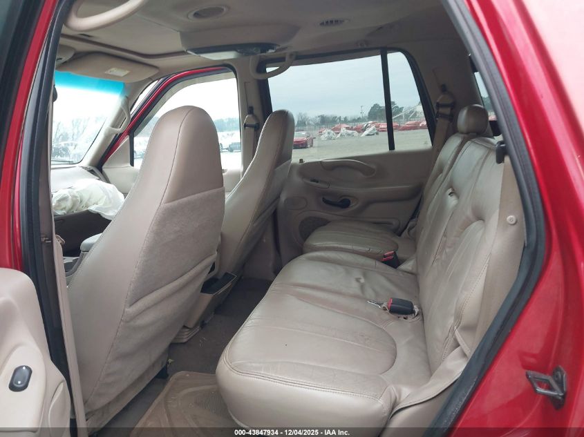 2002 Ford Expedition Eddie Bauer VIN: 1FMRU17W92LA99362 Lot: 43847934