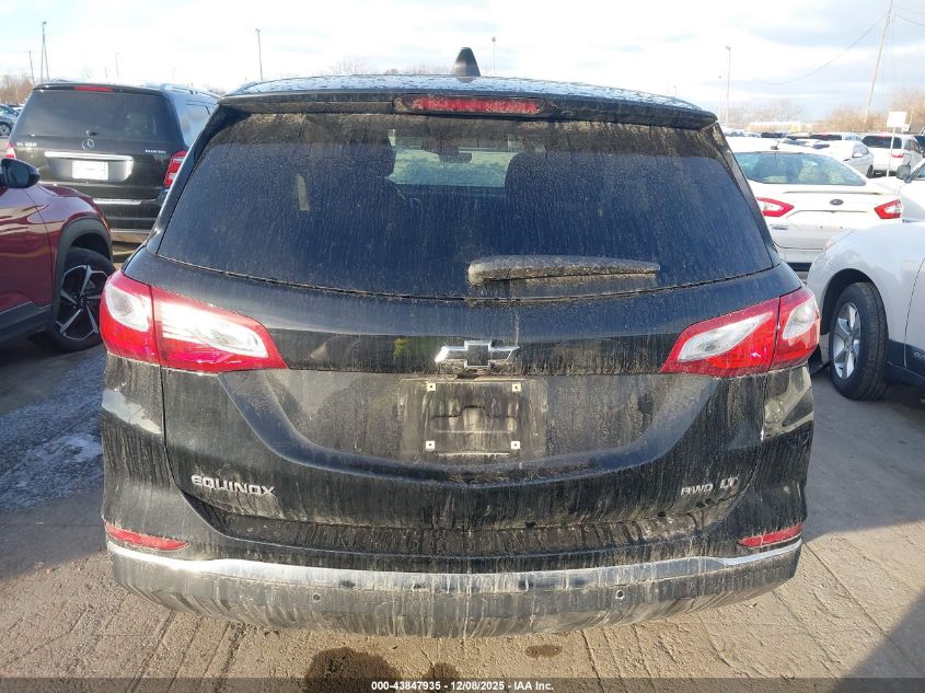 2020 Chevrolet Equinox Awd Lt 1.5L Turbo VIN: 2GNAXUEV6L6243309 Lot: 43847935