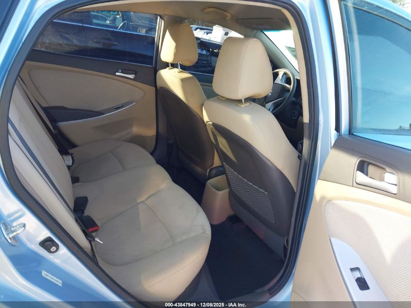 2012 Hyundai Accent Gls VIN: KMHCT4AE2CU250273 Lot: 43847949