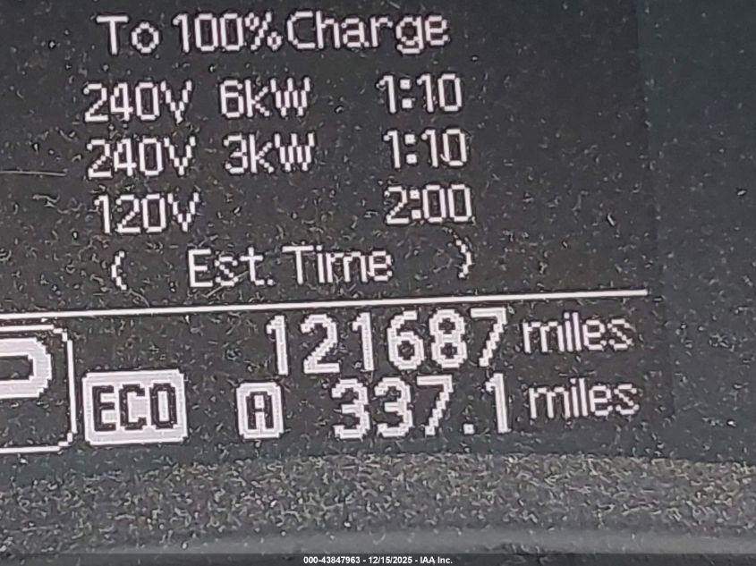 2013 Nissan Leaf Sv VIN: 1N4AZ0CP5DC411116 Lot: 43847963