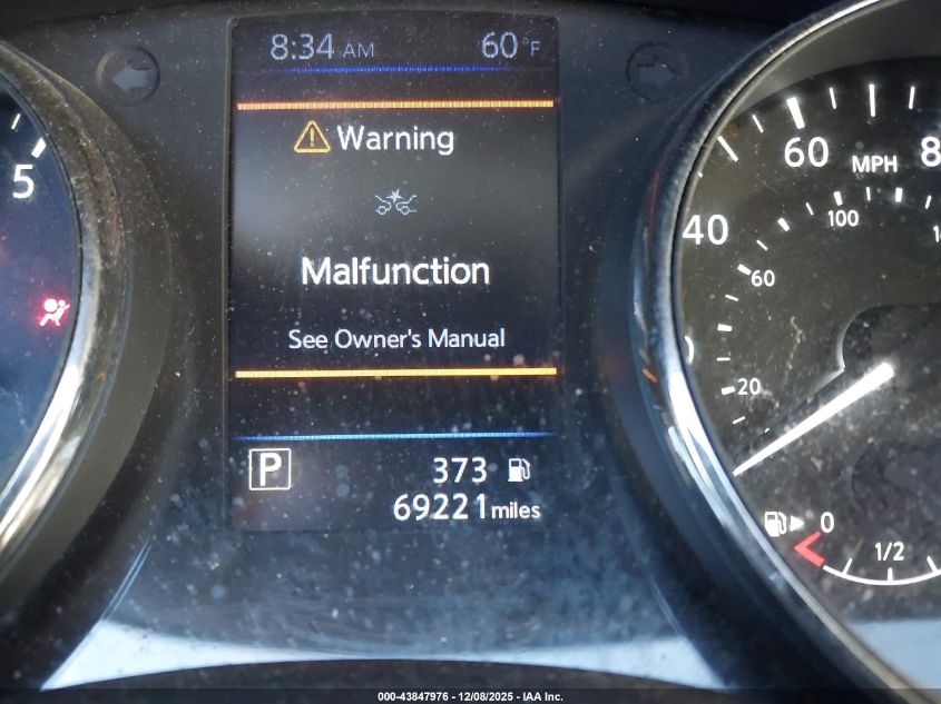 2019 Nissan Rogue Sport Sv VIN: JN1BJ1CP0KW241984 Lot: 43847976