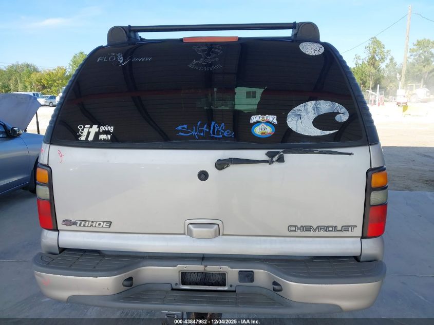 2005 Chevrolet Tahoe Z71 VIN: 1GNEK13T35R254954 Lot: 43847982