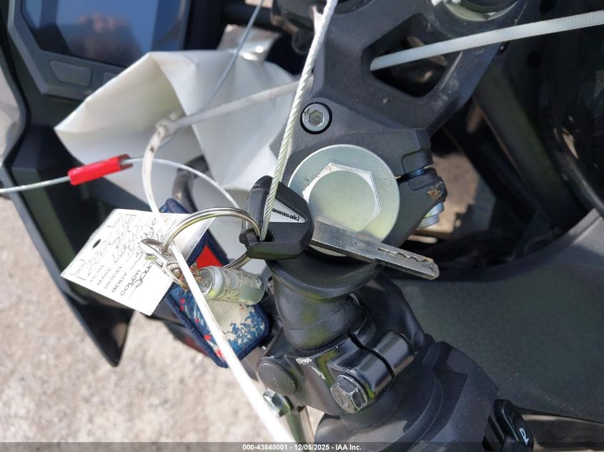 2024 Kawasaki Ex500 H VIN: ML5EXGH1XRDA23652 Lot: 43848001