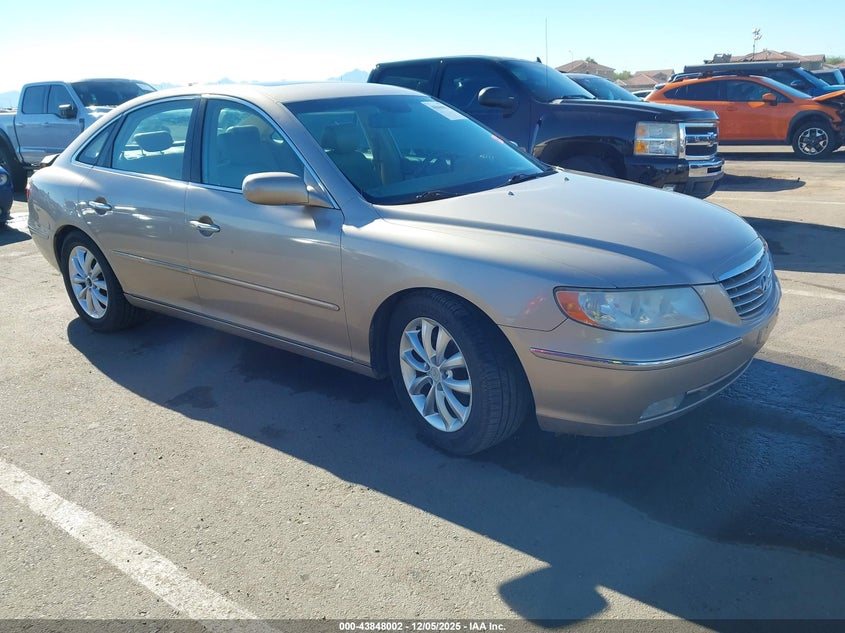 HYUNDAI AZERA 2006. Lot# 43848002. VIN KMHFC46F26A102287. Photo 1
