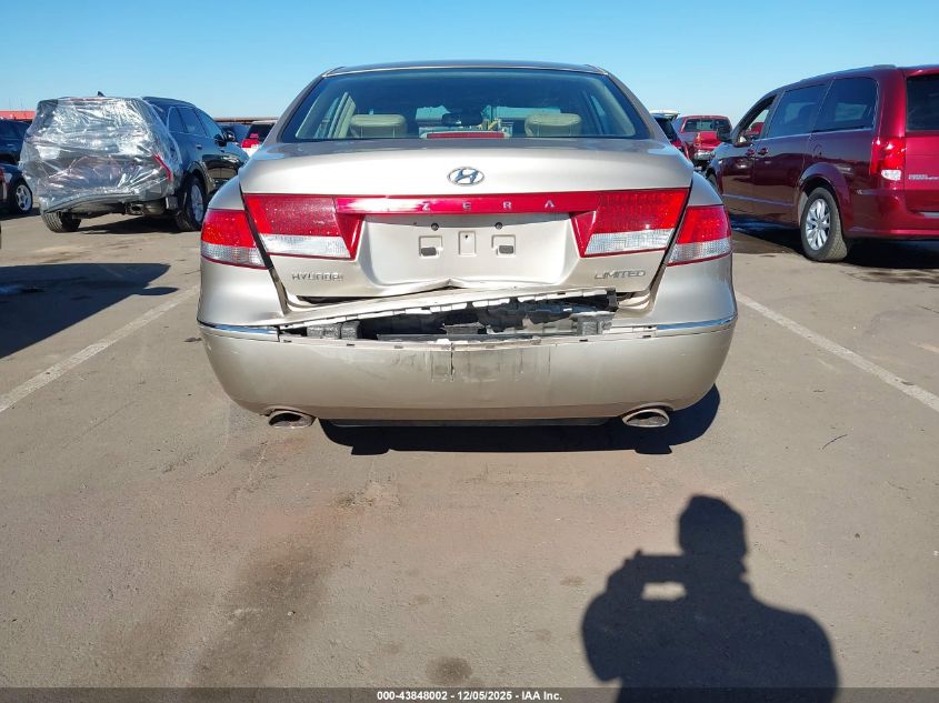2006 Hyundai Azera Limited/Se VIN: KMHFC46F26A102287 Lot: 43848002