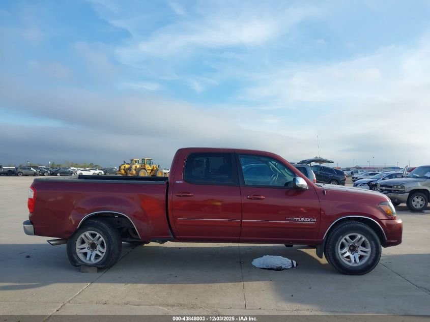 2006 Toyota Tundra Sr5 V8 VIN: 5TBET341X6S559166 Lot: 43848003