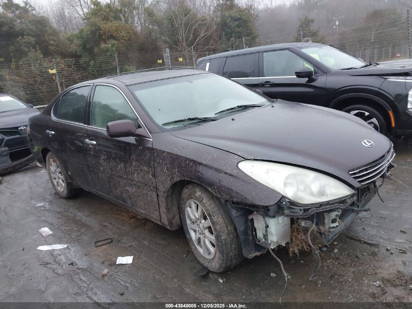 2003 Lexus Es 300 VIN: JTHBF30G330103681 Lot: 43848005