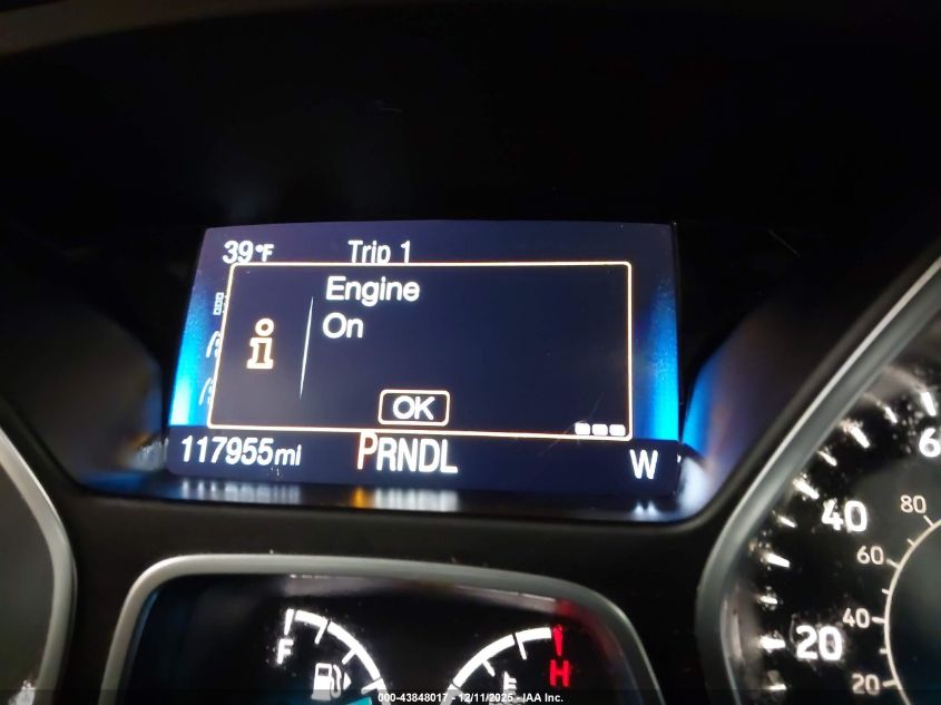 2018 Ford Focus Se VIN: 1FADP3F26JL231787 Lot: 43848017