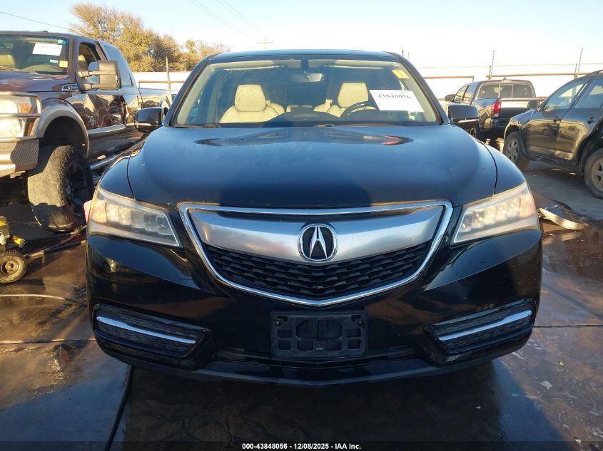 2016 Acura Mdx Acurawatch Plus Package VIN: 5FRYD3H21GB008603 Lot: 43848056