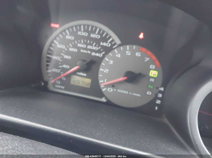 2005 Mitsubishi Eclipse Gs VIN: 4A3AC44G25E002740 Lot: 43848117