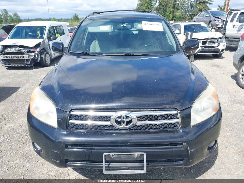 2008 Toyota Rav4 Limited VIN: JTMBD31V786083024 Lot: 43848166