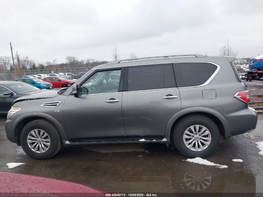 2017 Nissan Armada Sv VIN: JN8AY2NC7H9511003 Lot: 43848172