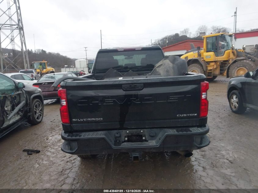 2022 Chevrolet Silverado 2500Hd 4Wd Standard Bed Custom VIN: 2GC4YME72N1223241 Lot: 43848189