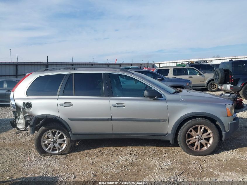 2004 Volvo Xc90 T6 VIN: YV1CZ91H941129649 Lot: 43848192