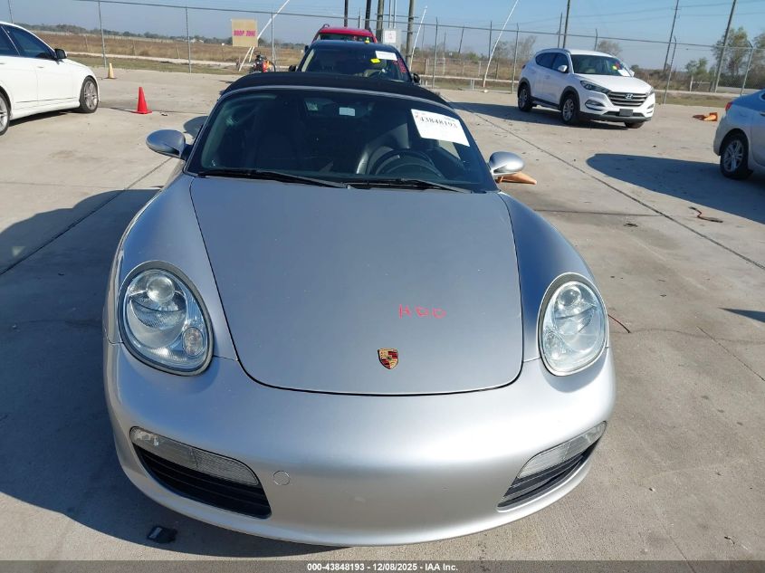 2006 Porsche Boxster VIN: WP0CA29886U712157 Lot: 43848193
