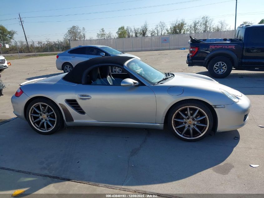 2006 Porsche Boxster VIN: WP0CA29886U712157 Lot: 43848193