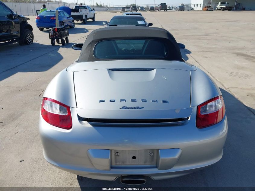 2006 Porsche Boxster VIN: WP0CA29886U712157 Lot: 43848193