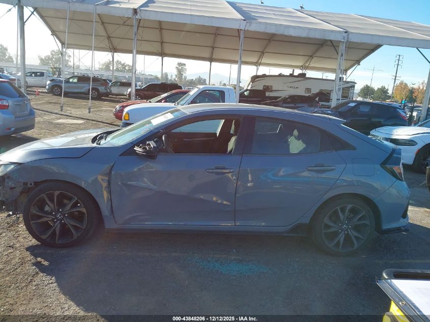 2019 Honda Civic Sport VIN: SHHFK7H41KU419899 Lot: 43848206